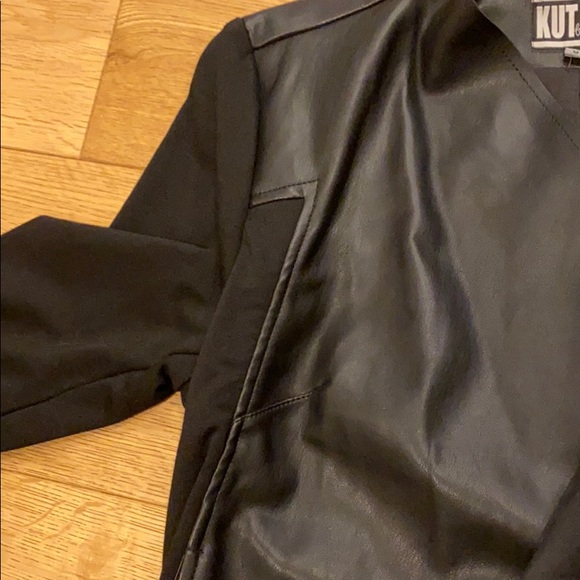 KUT from the Kloth faux leather jacket - Picture 9 of 10
